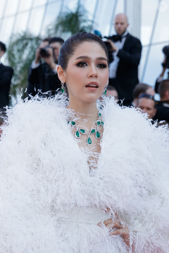 Araya A. Hargate - Montée des marches du film « Les Eternels » lors du 71ème Festival International du Film de Cannes. Le 11 mai 2018 © Borde-Jacovides-Moreau/Bestimage