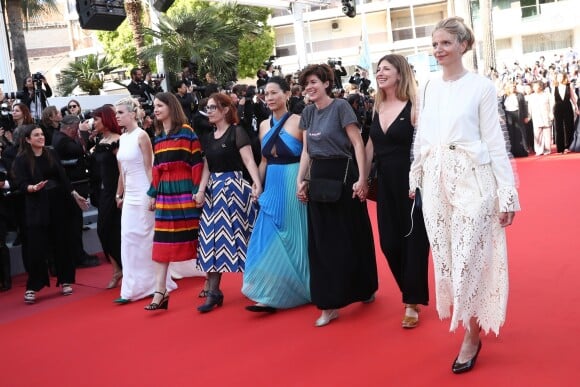 Cécile Cassel - Montée des marches du film « Les Filles du Soleil » lors du 71ème Festival International du Film de Cannes. Le 12 mai 2018 © Borde-Jacovides-Moreau/Bestimage