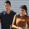Kylie Jenner et son garde du corps Tim Chung à Culver City, le 29 septembre 2015.