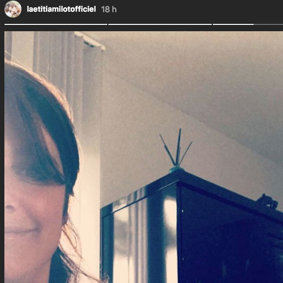 Laëtitia Milot avec son chien sur Instagram, mai 2018. 