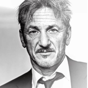 Sean Penn photographié par Nikos Aliagas, en 2015.