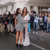 Izabel Goulart et Bruna Marquezine sur la Croisette lors du 71ème Festival International de Cannes le 13 mai 2018.