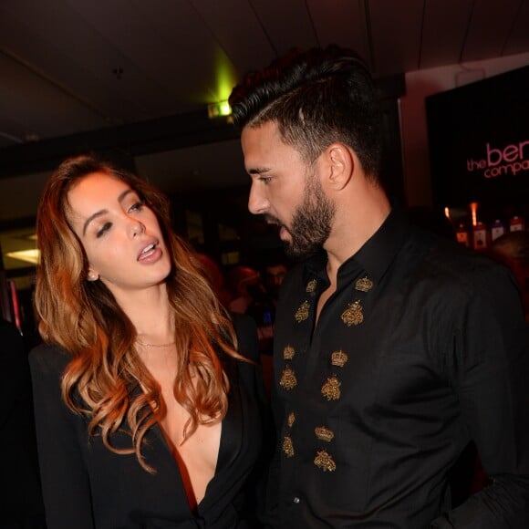 Exclusif - Nabilla Benattia et Thomas Vergara lors d'une soirée privée à la Villa des Amandiers lors du 71ème Festival International de Cannes le 14 mai 2018. © Rachid Bellak/Bestimage