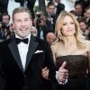 John Travolta et sa femme Kelly Preston - Montée des marches du film « Solo : A Star Wars Story » lors du 71ème Festival International du Film de Cannes. Le 15 mai 2018 © Borde-Jacovides-Moreau/Bestimage