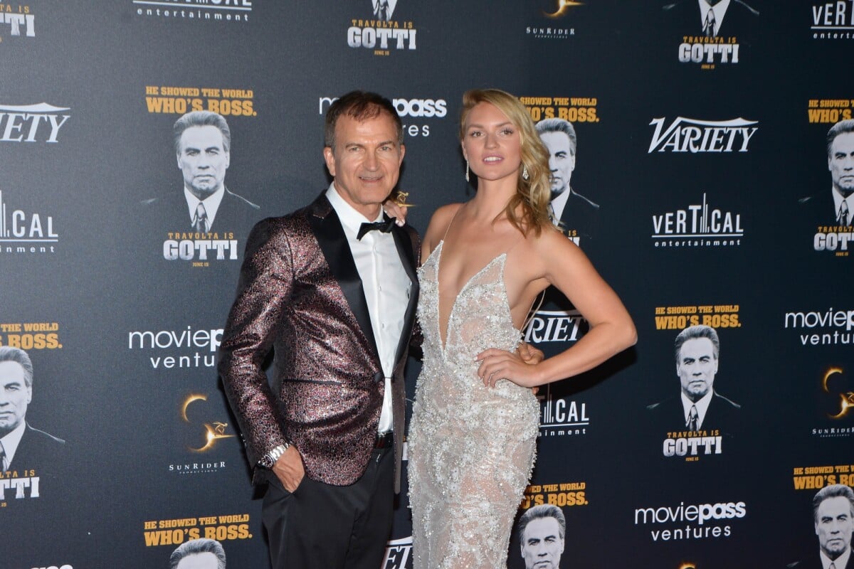 Photo : Randal Kleiser (réalisateur de Grease) et Fancy Alexandersson