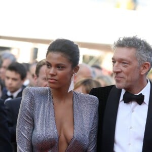 Vincent Cassel et sa fiancée Tina Kunakey - Montée des marches du film « Les Filles du Soleil » lors du 71ème Festival International du Film de Cannes. Le 12 mai 2018 © Borde-Jacovides-Moreau/Bestimage