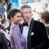 Vincent Cassel et sa fiancée Tina Kunakey - Montée des marches du film « Les Filles du Soleil » lors du 71ème Festival International du Film de Cannes. Le 12 mai 2018 © Borde-Jacovides-Moreau/Bestimage