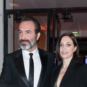 Jean Dujardin et sa compagne Nathalie Péchalat - Arrivées à la 42ème cérémonie des César à la salle Pleyel à Paris le 24 février 2017. © Olivier Borde / Dominique Jacovides / Bestimage