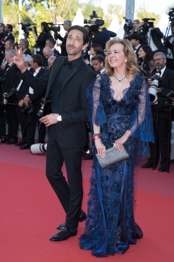 Adrien Brody et Caroline Scheufele - Montée des marches du film « L'Homme qui tua Don Quichotte » lors de la cérémonie de clôture du 71ème Festival International du Film de Cannes. Le 19 mai 2018 © Borde-Jacovides-Moreau / Bestimage