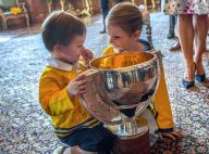 Princesse Victoria: Ses enfants Estelle et Oscar craquants en champions du monde