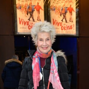 Danièle Gilbert - Avant-première du film "Vive la crise !" au cinéma Max Linder à Paris le 2 mai 2017. © Coadic Guirec/Bestimage