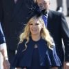 Chelsy Davy habillée d'une robe Alaia au mariage de son ex-boyfriend le prince Harry avec Meghan Markle le 19 mai 2018 à Windsor.