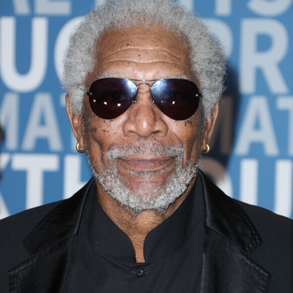 Morgan Freeman à la 6ème cérémonie Breakthrough Prize au NASA Ames Research Center à Mountain View, le 3 décembre 2017.