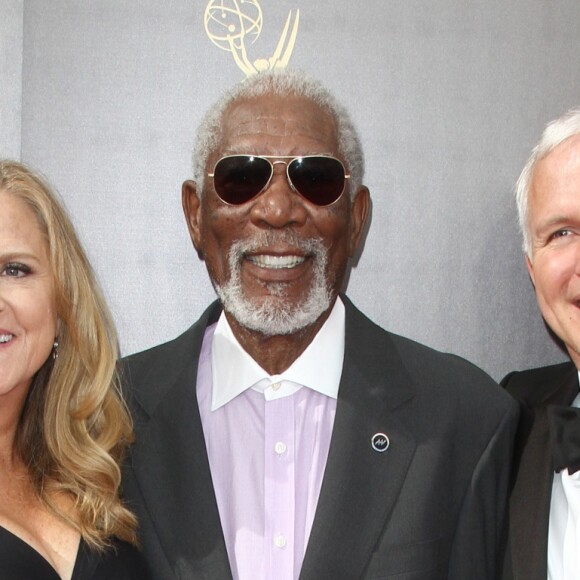 Morgan Freeman à la soirée Creative Arts Emmy Awards au théâtre The Microsoft à Los Angeles, le 11 septembre 2016.