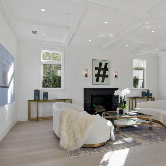 Illustration de la nouvelle maison de Ben Affleck, achetée en avril 2018 pour 19 millions de dollars et située à Pacific Palisades, Los Angeles.