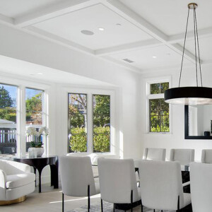 Illustration de la nouvelle maison de Ben Affleck, achetée en avril 2018 pour 19 millions de dollars et située à Pacific Palisades, Los Angeles.