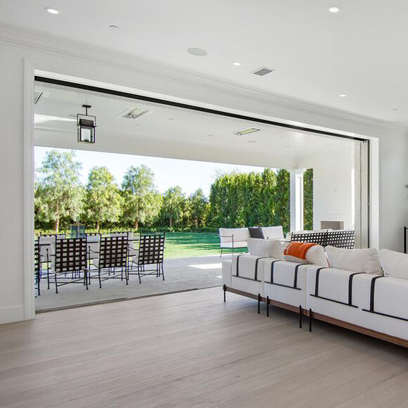 Illustration de la nouvelle maison de Ben Affleck, achetée en avril 2018 pour 19 millions de dollars et située à Pacific Palisades, Los Angeles.