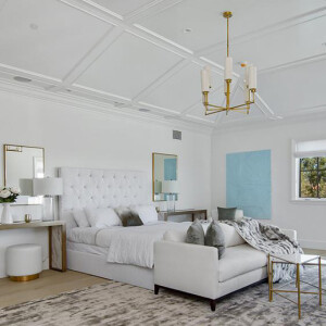 Illustration de la nouvelle maison de Ben Affleck, achetée en avril 2018 pour 19 millions de dollars et située à Pacific Palisades, Los Angeles.