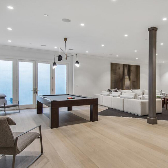 Illustration de la nouvelle maison de Ben Affleck, achetée en avril 2018 pour 19 millions de dollars et située à Pacific Palisades, Los Angeles.