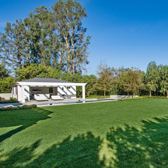 Illustration de la nouvelle maison de Ben Affleck, achetée en avril 2018 pour 19 millions de dollars et située à Pacific Palisades, Los Angeles.