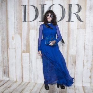 Isabelle Adjani - Défilé de la collection croisière 2019 de Christian Dior dans les grandes écuries du château de Chantilly, France, le 25 mai 2018. © Olivier Borde/Bestimage