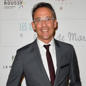 Julien Courbet lors de l'anniversaire des 10 ans de l'Etoile de Martin à l'hôtel Le Bristol à Paris. L'association soutient la recherche sur les cancers de l'enfant et offre des moments de plaisir et de détente à des enfants hospitalisés. Paris, le 30 mars 2017.