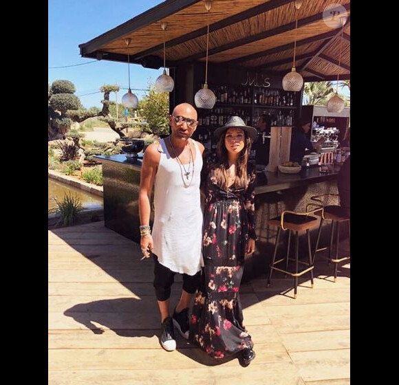 Tara Damiano et son compagnon Franck, Instagram, 2018