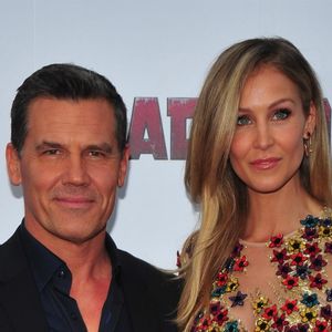 Josh Brolin et sa femme Kathryn Boyd à la projection du film 'Deadpool 2' au AMC Loews Lincoln Square à New York, le 14 mai 2018