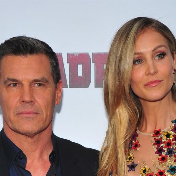 Josh Brolin et sa femme Kathryn Boyd à la projection du film 'Deadpool 2' au AMC Loews Lincoln Square à New York, le 14 mai 2018
