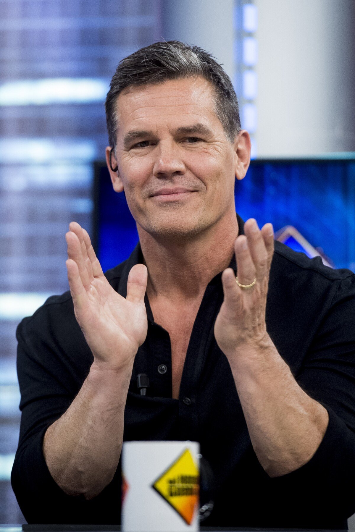 Photo Ryan Reynolds Et Josh Brolin En Promotion Pour Deadpool 2 Sur Le Plateau De Lémission 