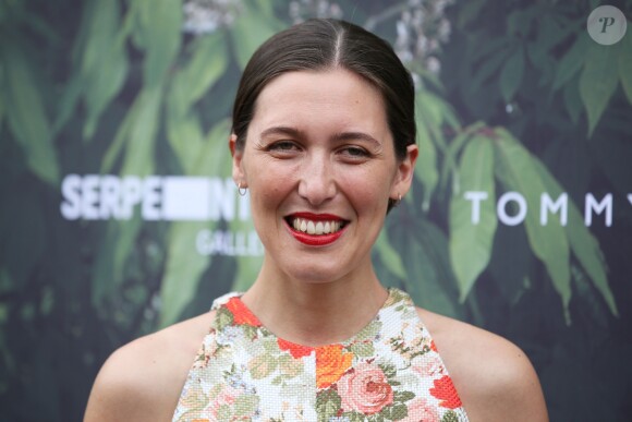 Emilia Wickstead à la soirée d'été de la Serpentine Gallery à Londres le 6 juillet 2016