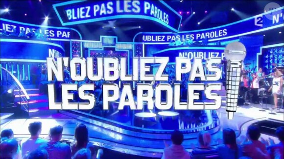 Le logo de "N'oubliez pas les paroles" sur France 2.