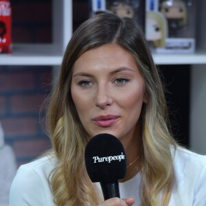 Exclusif - Camille Cerf (Miss france 2015) dans les locaux de Webedia pour une interview pour Purepeople à Levallois-Perret le 1er juin 2018. © Giancarlo Gorassini/Bestimage