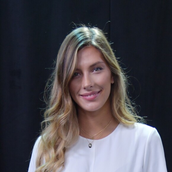 Exclusif - Camille Cerf (Miss france 2015) dans les locaux de Webedia pour une interview pour Purepeople à Levallois-Perret le 1er juin 2018. © Giancarlo Gorassini/Bestimage