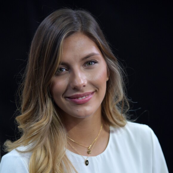 Exclusif - Camille Cerf (Miss france 2015) dans les locaux de Webedia pour une interview pour Purepeople à Levallois-Perret le 1er juin 2018. © Giancarlo Gorassini/Bestimage