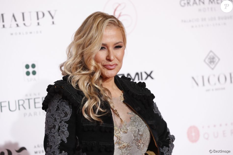 Anastacia à la soirée Global Gift au musée Thyssen à Madrid en Espagne