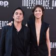 Yvan Attal et Charlotte Gainsbourg à la première de "Independence Day: Resurgence" au théâtre TCL Chinese à Hollywood, Californie, le 20 juin 2016.