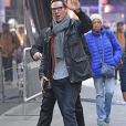 Benedict Cumberbatch arrive dans les studios de l'émission "Good Morning America" pour faire la promotion du film "Doctor Strange" à New York, le 1er novembre 2016.