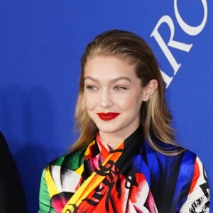 Gigi Hadid assiste aux CFDA Awards 2018 au Brooklyn Museum à New York, le 4 juin 2018.