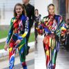 Gigi Hadid, habillée d'une tenue Versace (collection prêt-à-porter automne-hiver 2018-2019), assiste aux CFDA Awards 2018. New York, le 4 juin 2018.