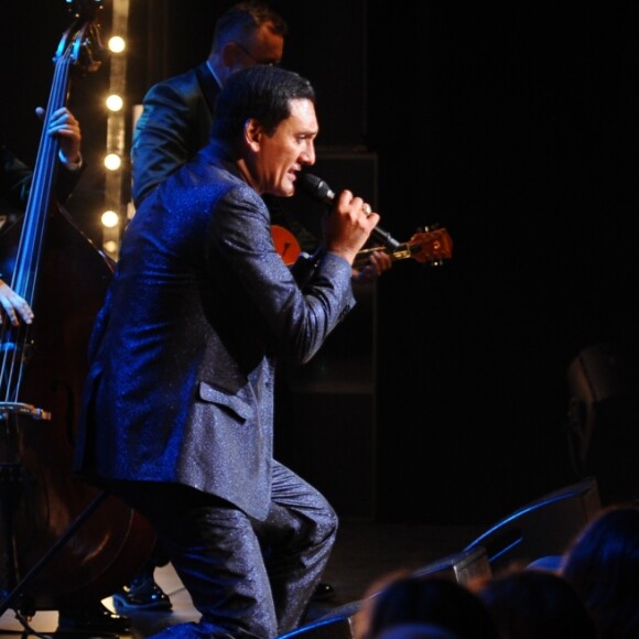 Exclusif - Concert du chanteur Dany Brillant , "Rock and Swing Tour", à la salle Pleyel à Paris, France, le 2 juin 2018. © Guillaume Gaffiot/Bestimage (