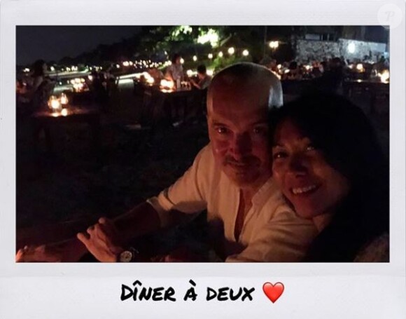 Anggun et son compagnon Christian Kretschmar, à Bali. Instagram, juin 2018.