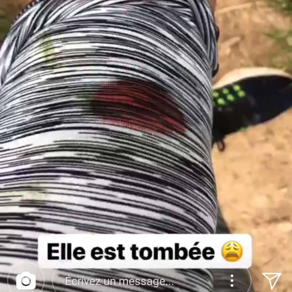 Ariane Brodier blessée - 6 juin 2018