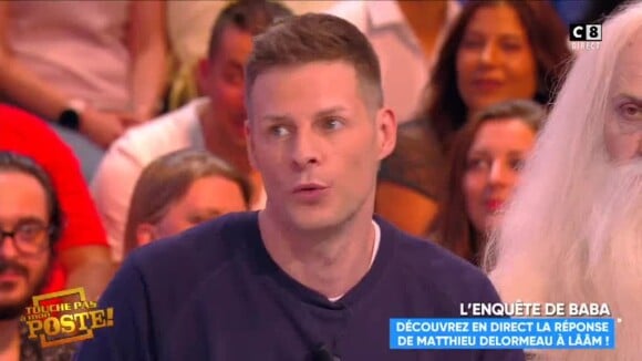 Matthieu Delormeau, insulté par Lââm, la dézingue de nouveau dans "Touche pas à mon poste" sur C8 le 7 juin 2018.