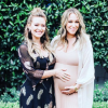 Hilary Duff, heureuse tata pour la seconde fois. Sa soeur Haylie Duff a donné naissance à une petite fille ce 5 juin 2018.