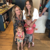 Haylie et Hilary Duff, heureuses mamans sur Instagram, ce 9 avril 2018.