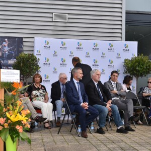 Inauguration de l'avenue Jacques et Bernadette Chirac à Brive-la-Gaillarde (Corrèze) le 8 juin 2018. L'épouse de l'ancien président de la Répubique, Bernardette Chirac, était présente à l'événement, notamment entourée d sa fille Claude.
