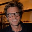 Exclusif - Laurent Delahousse - Lancement de la marque de lunettes "Nathalie Blanc" au restaurant "Ma Cocotte" à Saint-Ouen le 24 septembre 2015.