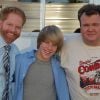 Jackson Odell sur le tournage de la série Modern Family