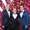 Simon Halls, Kit Halls et Matt Bomer à la cérémonie des Tony Awards, au Radio City Music Hall de New York, le 10 juin 2018